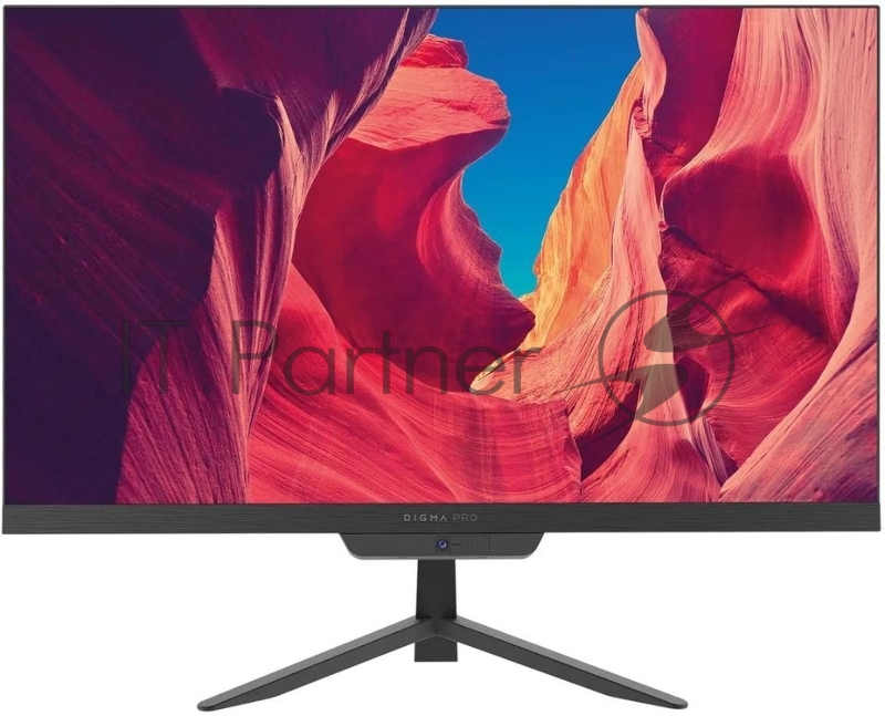 Моноблок Digma Pro Base 23.8" Full HD i3 12100 (3.3) 16Gb SSD512Gb UHDG 730 Windows 11 Pro GbitEth WiFi BT 90W клавиатура мышь Cam черный 1920x1080