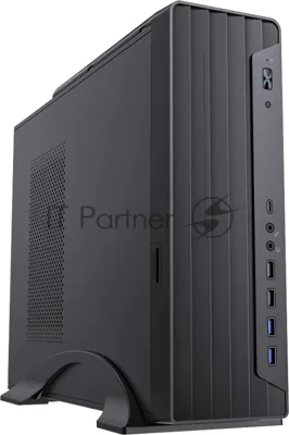 Корпус Foxline FL-418-SFX400-U32C, Slim-Desktop, чёрный