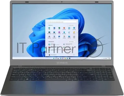 Ноутбук IRBIS GroovyBook 15NBP2001_G2/15.6"/IPS/Intel Core i5 1250P/16Gb/512Gb SSD/Intel Iris Xe graphics/Windows 11 Pro/серый/1.63kg