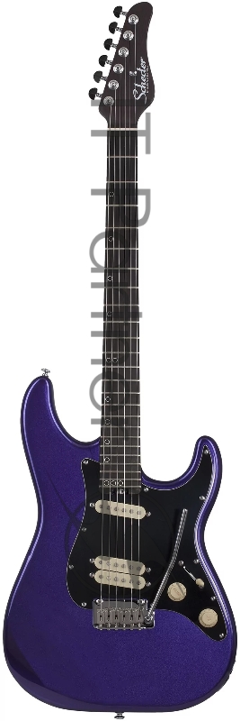 Электрогитара SCHECTER MV-6 - Metallic Purple (MPUR) - фиолетовый металлик