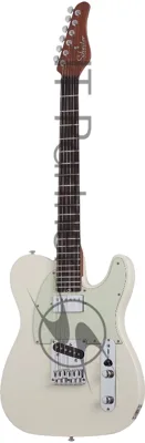Электрогитара SCHECTER NICK JOHNSTON PT A.SNOW - электрогитара 6-струнная. 22 лада, корпус: ольха, гриф: запеченый клен, накладка: черное дерево, на болтах, звукосниматели: Schecter Diamond Nick Johnston Single Coil и Diamond PT-S, громкость/тон (Push-Pu