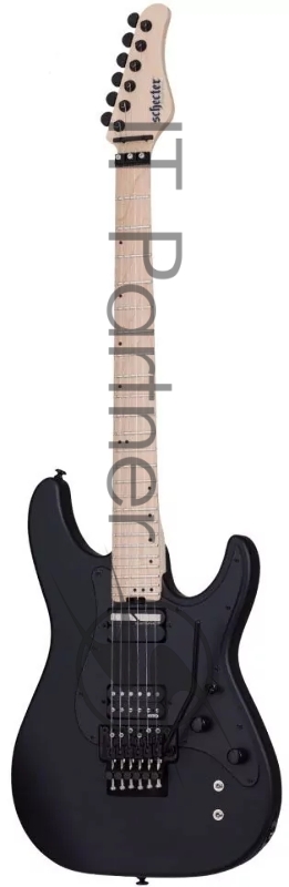Электрогитара SCHECTER SUN VALLEY SS-FR-S SBK электрогитара 6-струнная, Satin Black (SBK)