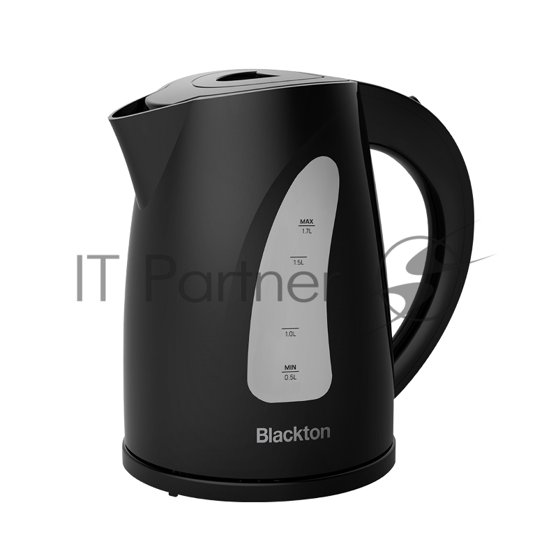 Электрочайник Blackton Bt KT1706P черный, 1.7 л, 2200 Вт, скрытый нагревательный элемент