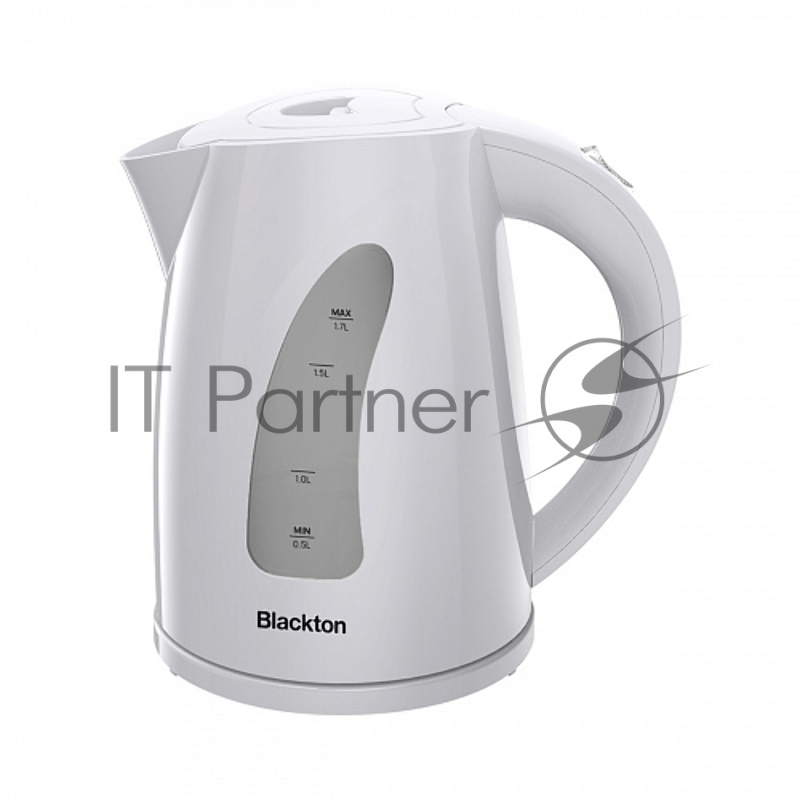 Электрочайник Blackton Bt KT1706P серый, 1.7 л, 2200 Вт, скрытый нагревательный элемент