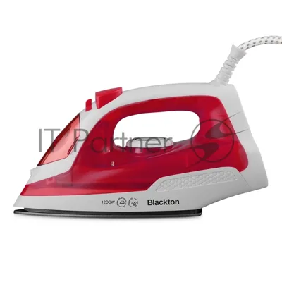Утюг Blackton Bt SI1110 белый/красный, 1200 Вт, 18 г/мин, 200 мл