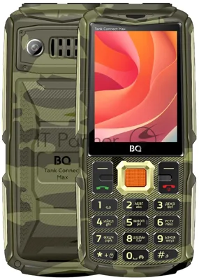 Мобильный телефон BQ 2830L Tank Connect Max камуфляж/золотистый