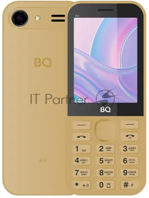 Мобильный телефон BQ 2843 Air золотистый