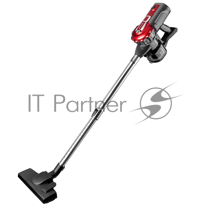 Пылесос вертикальный BRAYER BR4268 серый/красный, питание от сети, 185 Вт, уборка сухая, пылесборник 0,8 л