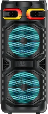 Минисистема Hyundai H-MC1213 черный 20Вт FM USB BT micro SD