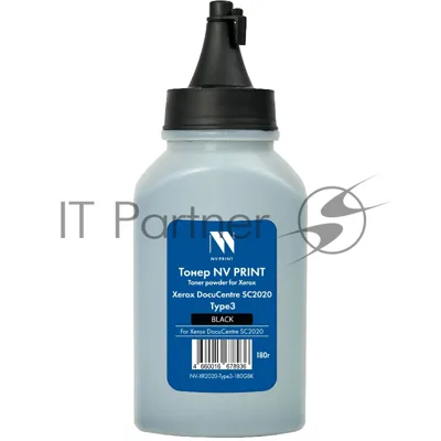 Тонер NVPrint для Xerox DocuCentre SC2020 Type3 (180г) Black совместимый