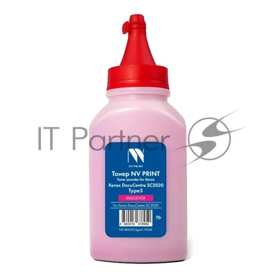 Тонер NVPrint для Xerox DocuCentre SC2020 Type3 (70г) Magenta совместимый