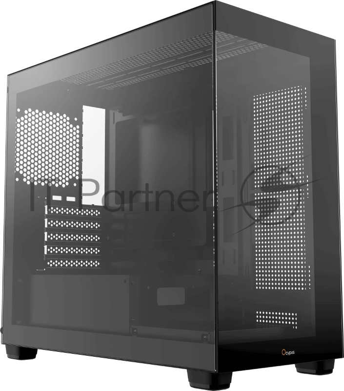 Корпус Ocypus Gamma C52 BK, Micro-Tower, чёрный
