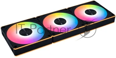 Вентилятор для корпуса Lian-Li Uni Fan CL Wireless 120 ARGB 124х120x28 черный 4-pin 29.8дБ (упак.:3шт) (G99.12CL1W3B.R0) Ret