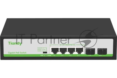 Коммутатор Tiandy TC-P3S06 H/0402/AT/60/V2.0