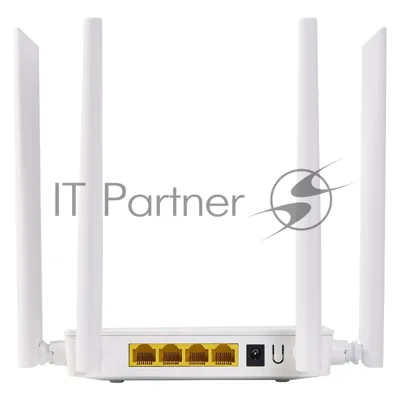 Двухдиапазонный гигабитный роутер Wi-Fi 5 Mesh Router Tech Jeton AC1200 Air, белый