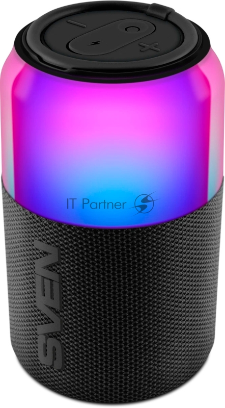 Колонка портативная SVEN PS-130 black (10 Вт, USB, Bluetooth, питание от USB/аккумулятора)
