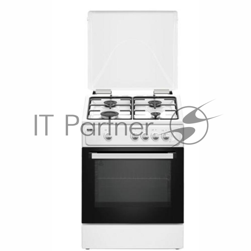 Плита газовая EFES SGG-60M40S7 W белый, конфорок 4 шт, духовка 70 л, 60 см x 86 см x 60 см