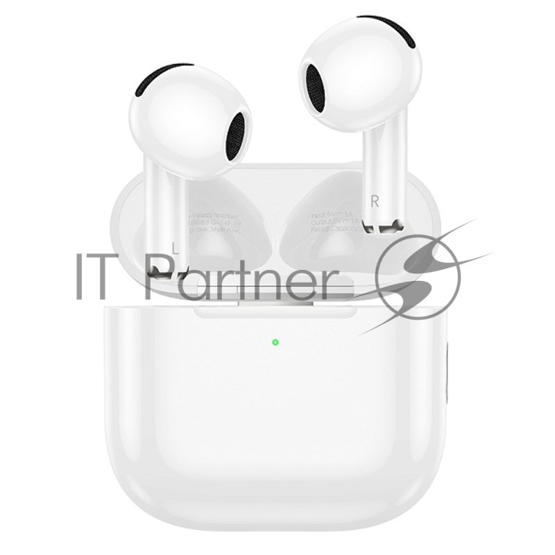 Наушники TWS Borofone BW83 белый, вкладыши, Bluetooth, до 4 ч