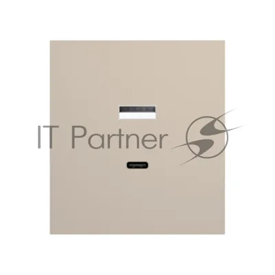 Розетка KRANZ STRONG USB-A+Type-C 3А с функцией быстрой зарядки шелк