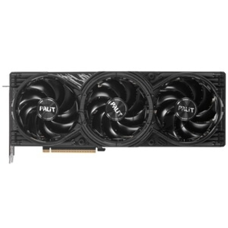 Видеокарта Palit GeForce RTX 5080 GamingPro OC V1, 16 GB GDDR7, 256 bit, 3xDisplayPort, HDMI, GPU 2295 MHz