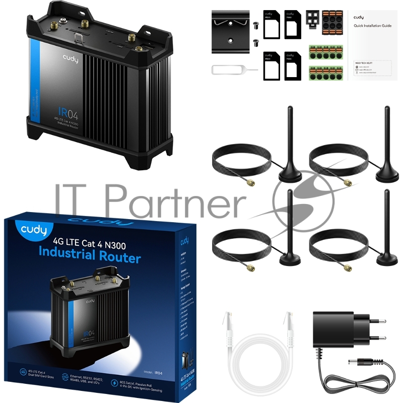 Промышленный маршрутизатор 4G Industrial Router
