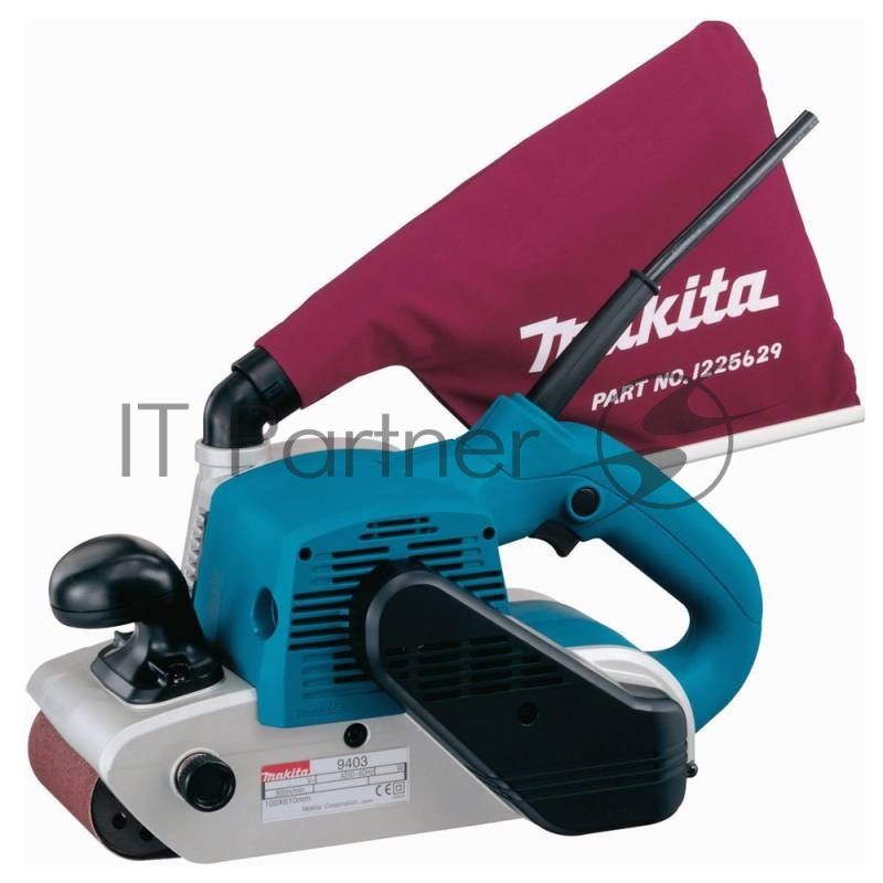 Ленточная шлифовальная шашина Makita 9403 ЛШМ,1200Вт,100х610мм,500м\м,5.9кг,кор,п\сборник