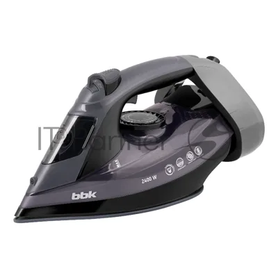 Утюг BBK ISE-2412 (L) сиреневый, 2400 Вт, 40 г/мин, 140 г/мин, 400 мл