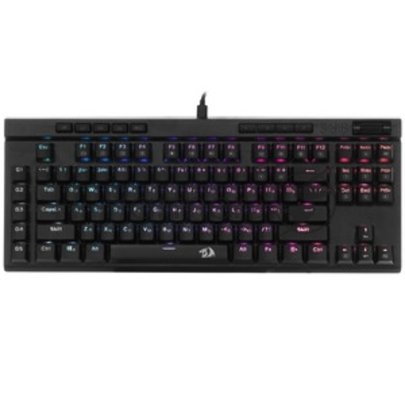 REDRAGON ECLIPSE PRO RU механическая клавиатура (BT/Radio/USB, RGB, Lion L switch, LCD дисплей, металл. корпус, черная)