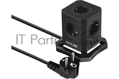 Сетевой фильтр Skyline USP-730 Black PD3.0