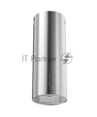 Вытяжка Kuppersberg TUBA 35 X, цилиндрическая, островная, 35 см, электронное кнопочное управление, таймер, отвод/рециркуляция, 3 скорости, производительность 850 м3/ч, LED освещение, обратный клапан, уровень шума 68 дБ, угольный фильтр CF110 (опция), цвет нержавеющая сталь
