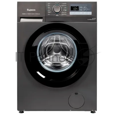 Стиральная машина Бирюса WM-ML712/10 DM черный, загрузка фронтальная 7 кг, 1200 об/мин, класс A+++