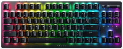 Клавиатура Razer DeathStalker V2 Pro Tenkeyless гибридная, USB Type-A, Bluetooth, радиоканал, чёрный