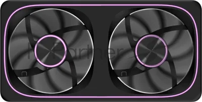 Вентилятор для корпуса Formula Air Fusion 2 Reverse ARGB 120х120x28 черный 4-pin 39.11дБ (упак.:2шт) (AIR FUSION 2 BK REVERSE) Ret