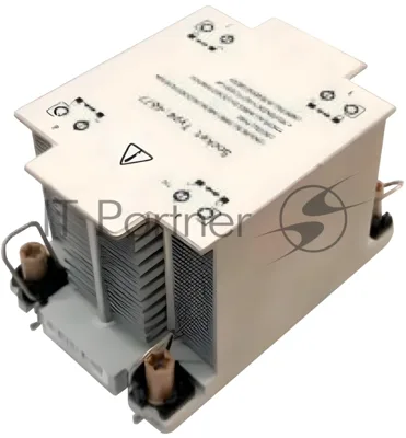 Кулер для процессора Alseye 3DVC-2U-4677, пассивный, алюминий, 0 дБ, 350 Вт, высота 64 мм