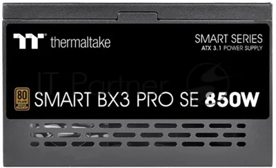 Блок питания Thermaltake Smart BX3 Pro SE 850W, 850Вт, 80+ Bronze, 120мм, немодульный, черный