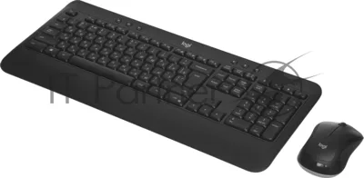 Комплект клавиатура+мышь Logitech MK540 Advanced беспроводной, USB, 1000 DPI, чёрный