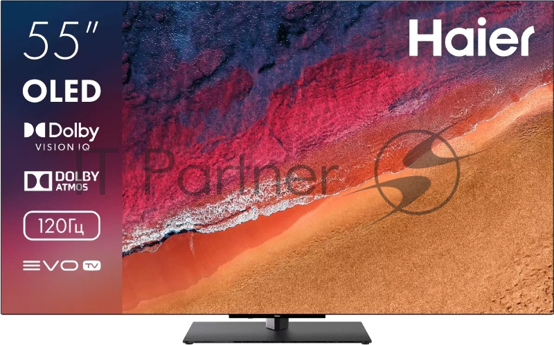 Телевизор Haier 55" DH1VMPD02RU S9 Pro черный OLED 4K UHD 120Hz Smart TV Android 11.0 3GB/32GB