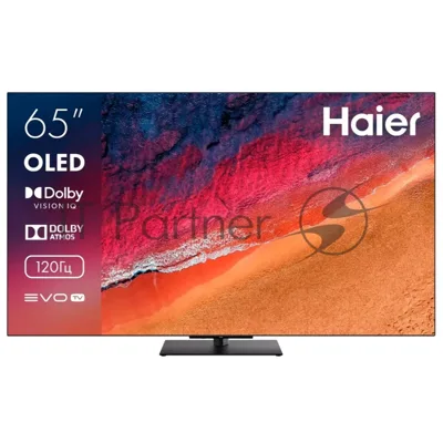 Телевизор Haier 65" DH1VNXD00RU S9 черный OLED 4K UHD 120Hz Smart TV Android 3GB/32GB