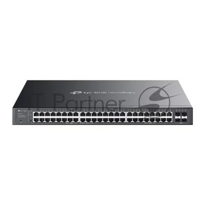 Коммутатор TP-Link Omada SG2452LP, 48×1 Гбит/с + 4×1 Гбит/с SFP, управляемый