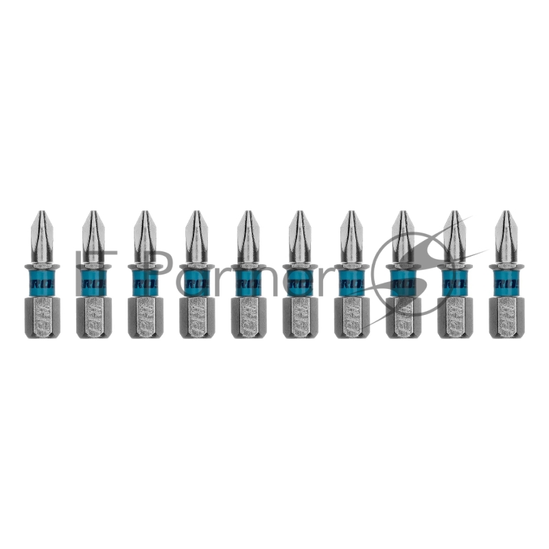 Бита Gross PH1х25мм, сталь S2, шестигр., 10 шт.