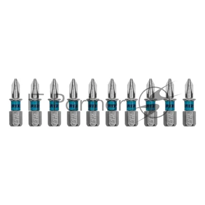 Бита Gross PH1х25мм, сталь S2, шестигр., 10 шт.