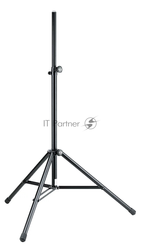 Стойка для акустической системы K&M 21460-009-55 высота от 1375 до 2185 мм, диаметр трубы 35 мм, зажимной винт и стопорная накладка, материал - алюминий, цвет черный