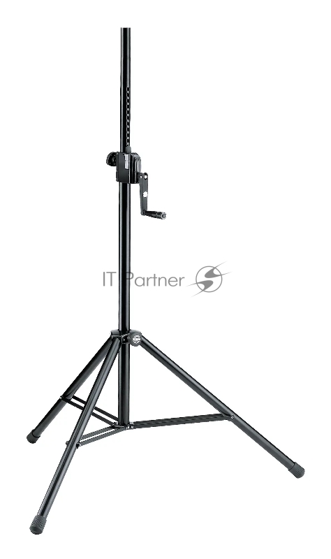 Стойка для акустической системы с подъемным механизмом K&M 21300-009-55 высота от 1385 до 2180 мм, диаметр трубы 35 мм, материал - сталь, цвет черный