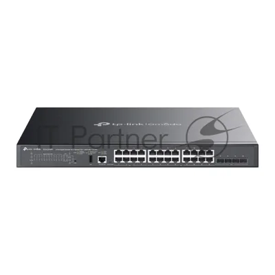 Коммутатор TP-Link SG5428XMPP, 24×1 Гбит/с PoE++ + 4×10 Гбит/с SFP+, управляемый