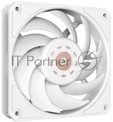 Вентилятор для корпуса Eurocase EU-FN120WL003 WH KF2150PBT-HDB White,120 white fan,Bearing: HDB 4pin PMW female and male connector with brown box,3pcs