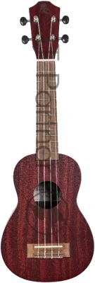Укулеле сопрано BATON ROUGE V1-S royal 12 ладов, цвет Royal Red