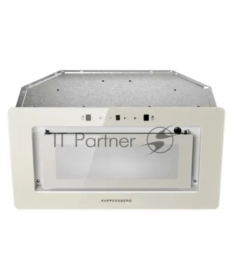 Встраиваемая вытяжка Kuppersberg INSHINE 60 CG, High-Tech, 52 см, сенсорное управление/управление жестами, 3 скорости, 265 м3/ч, обратный клапан, LED освещение, угольный фильтр KFY-I (опция), уровень шума 65 дБ, цвет бежевый
