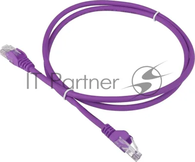 Патч-корд Lanmaster LAN-PC45/U6-3.0-VI UTP RJ-45 вил.-вилка RJ-45 кат.6 3м фиолетовый LSZH (уп.:1шт)