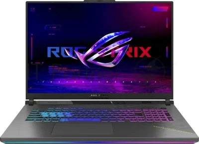 Ноутбук ASUS ROG Strix G18 G814PM-S8074/18"/IPS/AMD Ryzen 9 8940HX/16GB/1024GB SSD/NVIDIA GeForce RTX 5060 8GB/Без ОС/серый/3kg