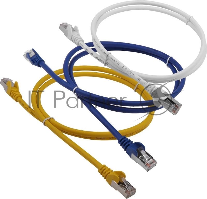 Патч-корд Lanmaster LAN-PC45/S5E-15-YL FTP RJ-45 вил.-вилка RJ-45 кат.5E 15м желтый LSZH